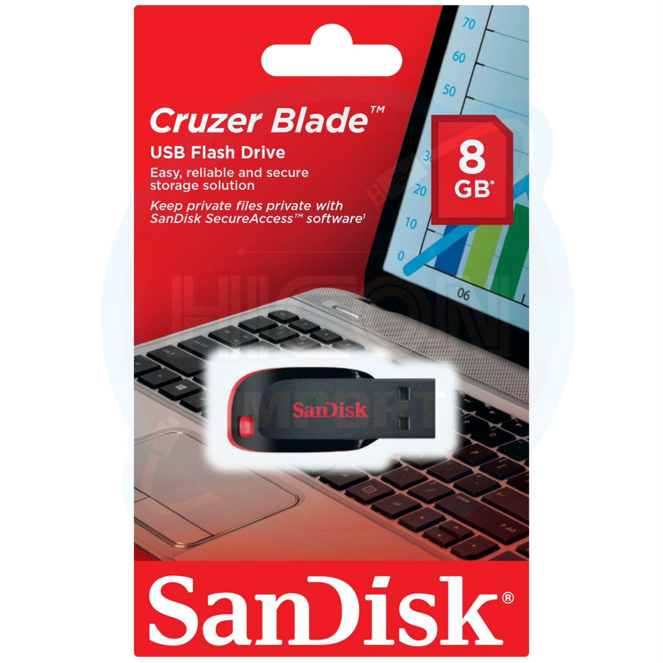 USB SANDISK 8 GB CRUZER BLADE